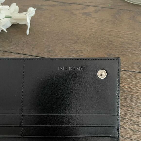 PRADA Classic Black Nylon / Leather Bifold Wallet - Picture 6 of 10